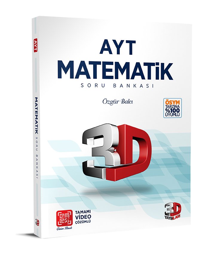 3D AYT Matematik Soru Bankası